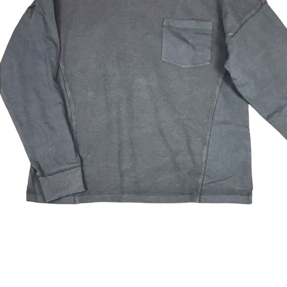 Wild Fable Womens Size M Pullover Sweatshirt Dark Gray Long Sleeve Crew Pocket - Picture 12 of 12